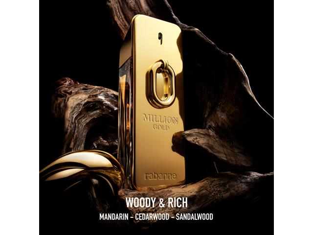 Perfume Rabanne Million Gold Eau de Parfum Intense 100ml - 3