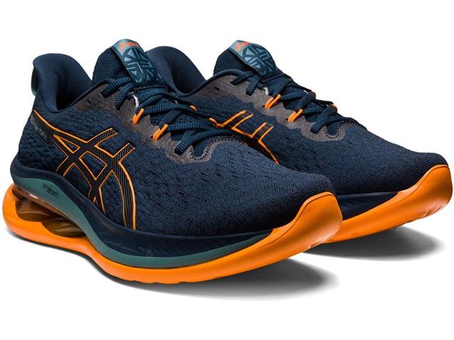 Tênis Asics Gel-Kinsei Max French Blue/Bright Orange Masc