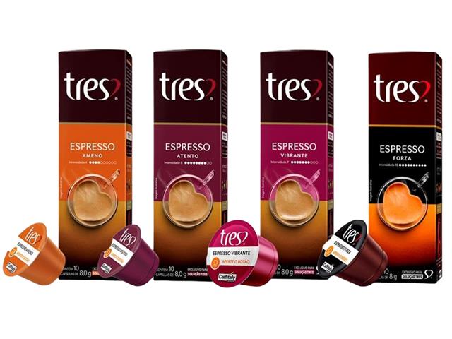 Combo 40 Cápsulas de Café 3 Corações ...