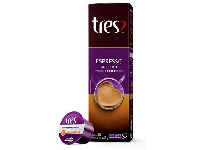 Combo 40 Cápsulas de Café Três Corações Portinari + Gourmet + Espresso - 7