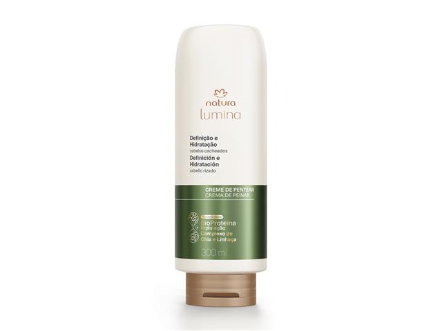Creme de Pentear Modelador para Cabelos Cacheados Natura Lumina 300ML