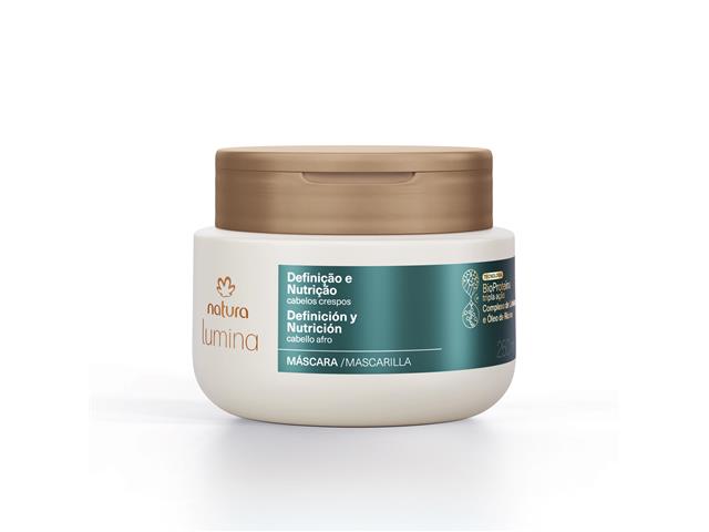 Máscara Reconstrutora Definição e Nutrição Cabelos Crespo Natura 250ml