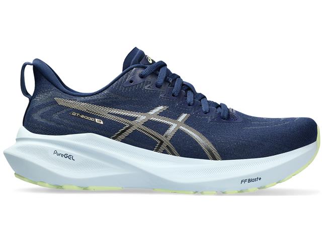 Tênis Asics GT-2000 13 Blue Expanse/Champagne ...