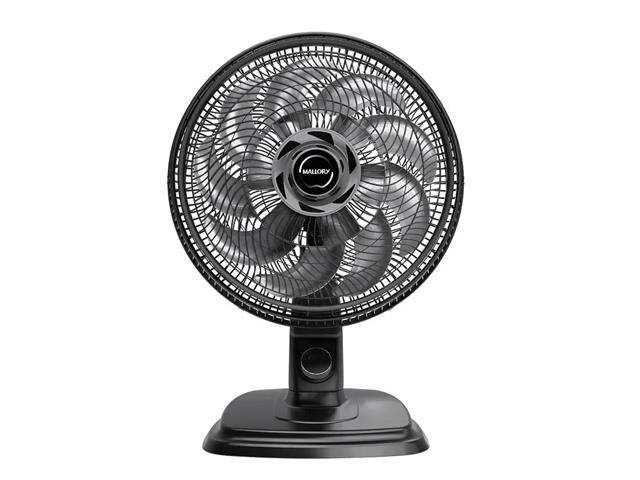 Ventilador Mallory Egeo Ts Preto e Grafite 140...