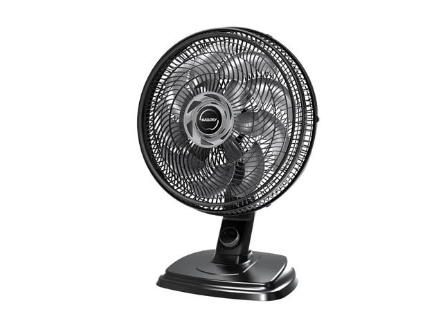 Ventilador Mallory Egeo Ts Preto e Grafite 140Watts 220V - 1
