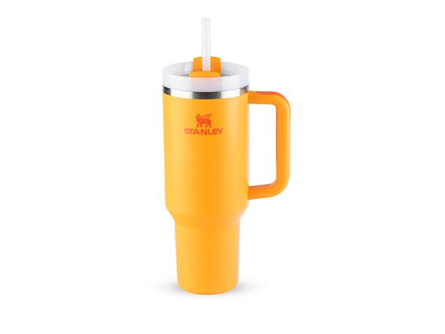 Copo com Canudo Stanley Quencher 2.0 Golden Ro...
