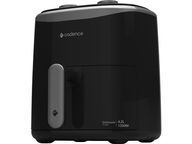 Fritadeira Sem Óleo 4,2L Cadence Delicook Fryer Preta 110V - 1