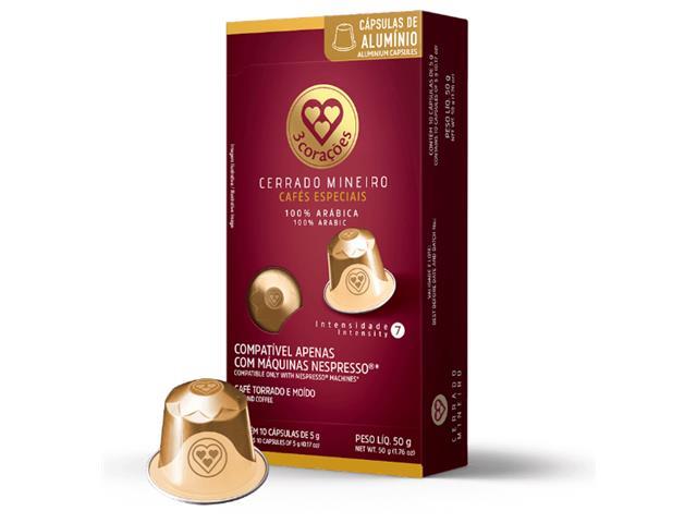 Cápsulas de Café Compatíveis Nespresso 3 Corações Mogiana e Cerrado - 4
