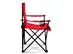 Silla plegable portátil color rojo - 6