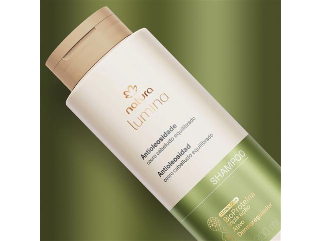 Shampoo Equilibrante Antioleosidade Natura Lumina 300ml - 2