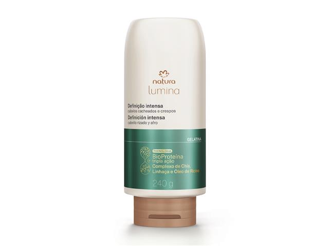 Gelatina de Definição e Brilho Cabelos Cacheados e Crespos Natura 240g