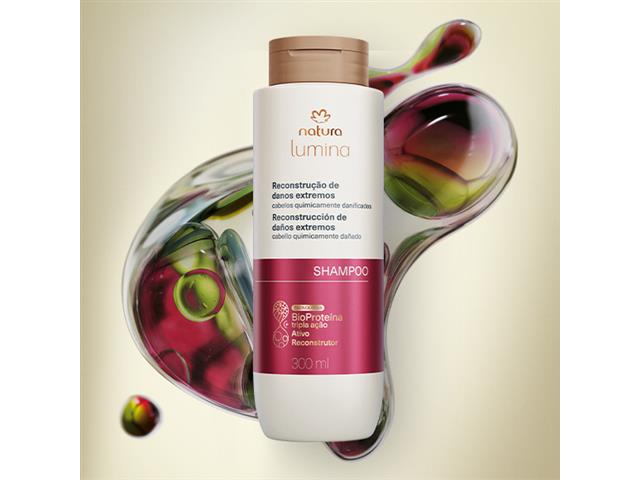 Shampoo Reestruturante Reconstrução de Danos Extremos Natura 300ml - 1