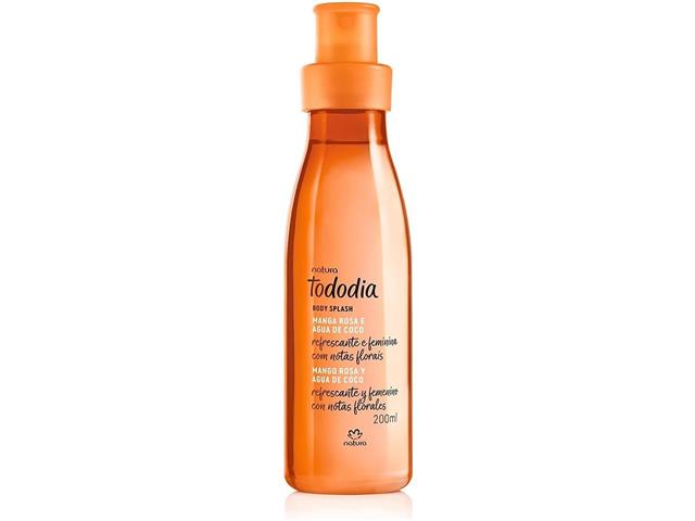 Body Splash Colônia Manga Rosa e Água de Coco Natura TodoDia 200ML