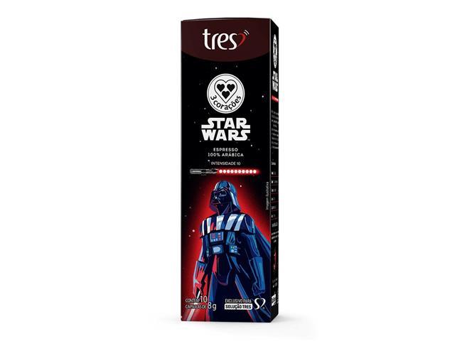 Combo 4 Cápsulas de Café Espresso 3 Corações Star Wars Darth Vader - 3
