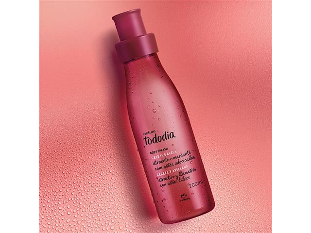 Colônia Body Splash Natura TodoDia Cereja e Avelã 200ML - 3