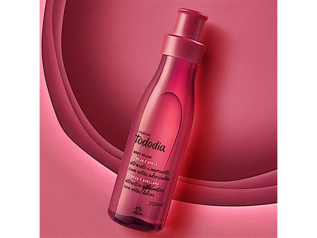Colônia Body Splash Natura TodoDia Cereja e Avelã 200ML - 5