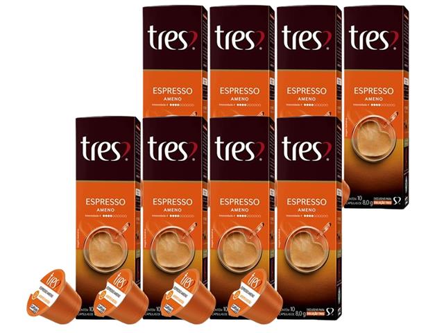 8 Caixas de Cápsulas Três Corações Ca...