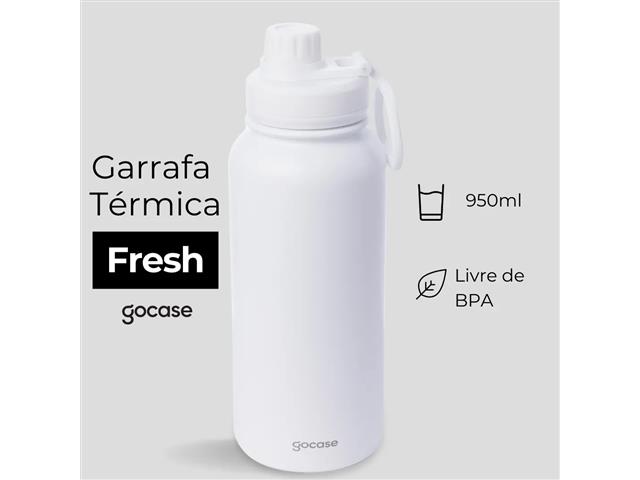 Garrafa Térmica GoCase Fresh Preta 950ML - 4