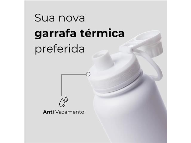 Garrafa Térmica GoCase Fresh Branca 650ML - 6