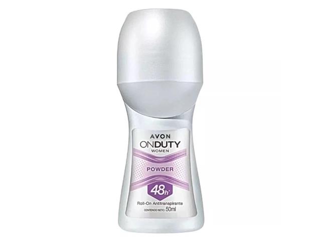 Desodorante Roll On Avon On Duty Women Powder ...