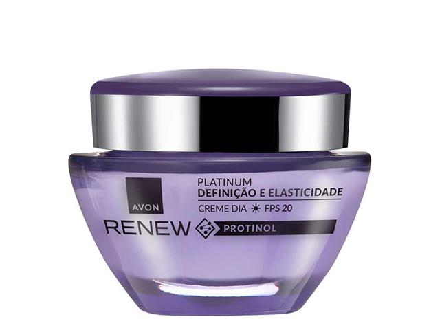 Creme Avon Renew Platinum Dia 50g