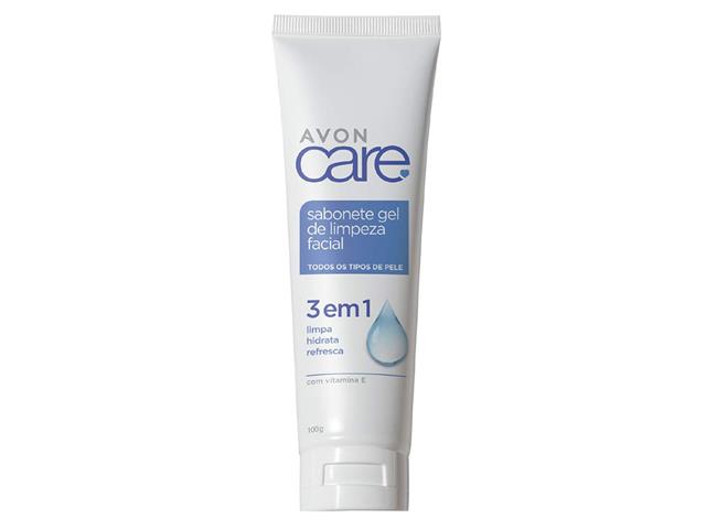 Sabonete Gel Avon Care Limpeza Facial 100g