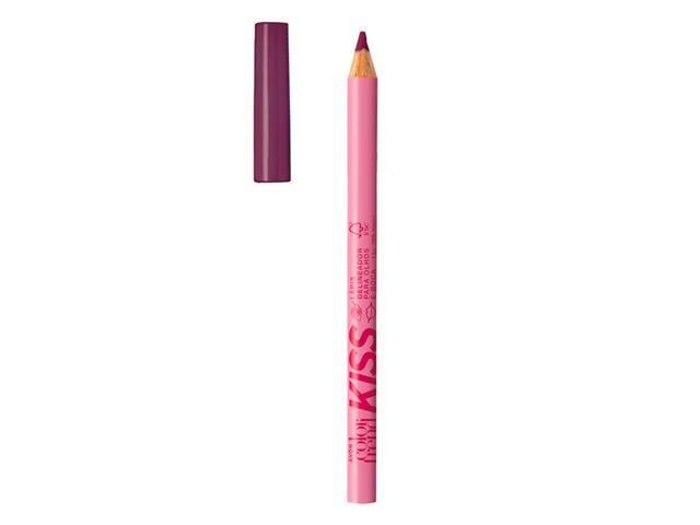 Kit Avon Lápis Delineador Paixão por Roxão + Batom Kiss Rosa Bikini - 1