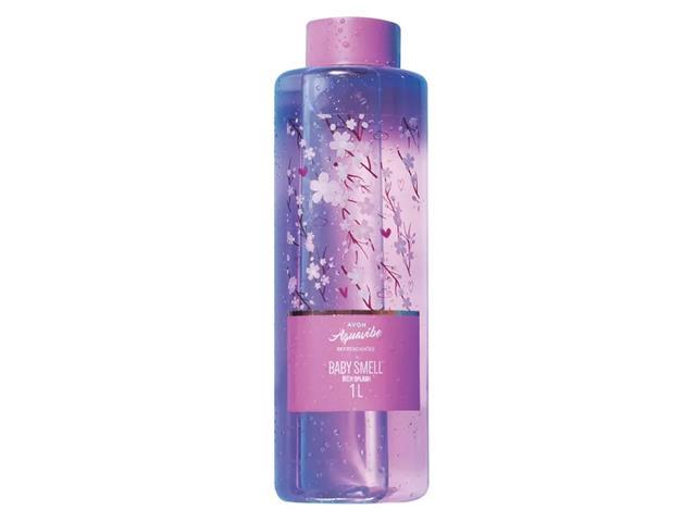 Kit Avon Aquavibe Baby Smell Body Splash e Roll On - 1