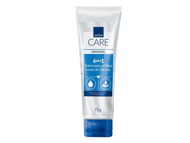 Kit Avon Luvas de Silicone Creme Protetor para as Mãos - 1