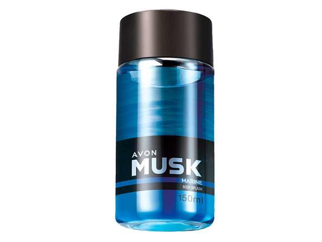 Kit Avon Musk Marine Colônia com Body Splash - 1