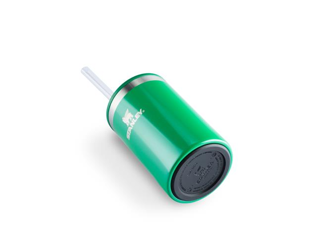 Porta Lata Can Cooler Térmico com Tampa Stanley Verde Carnaval 296ML - 2