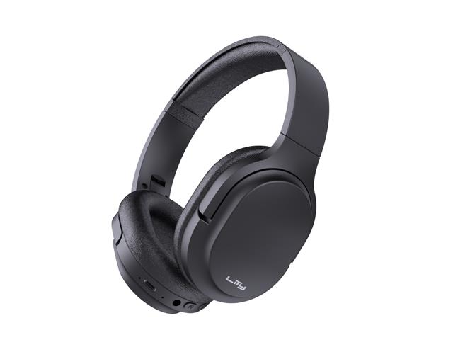 Headphone Bluetooth Lity 5.3  24 Horas ANC Preto (H11)