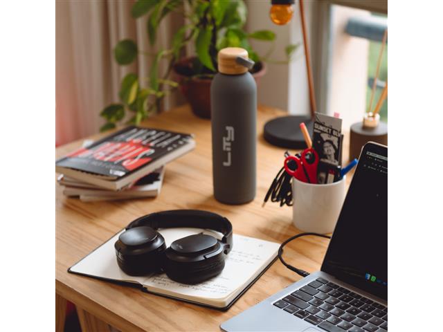 Headphone Bluetooth Lity 5.3  24 Horas ANC Preto (H11) - 5