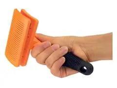 Cepillo carda con autolimpieza para marcotas - 1
