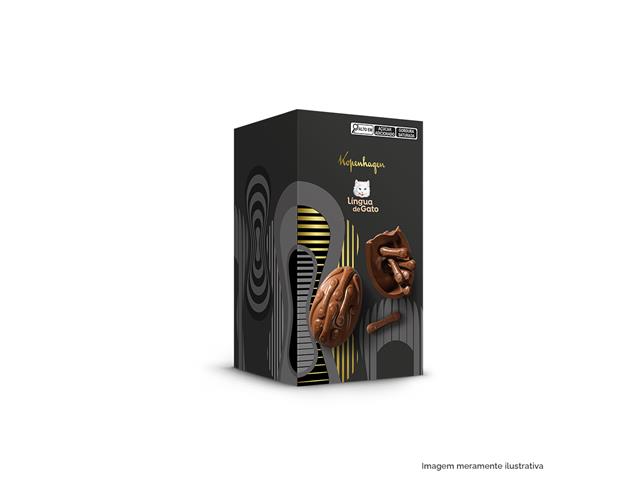 Ovo de Páscoa Kopenhagen Língua de Gato Chocolate ao Leite 444G - 2