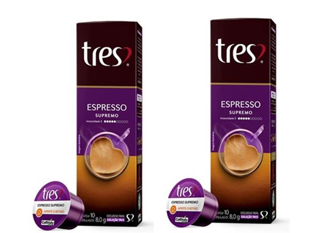 20 Cápsulas Três Corações Café Espresso Suprem...
