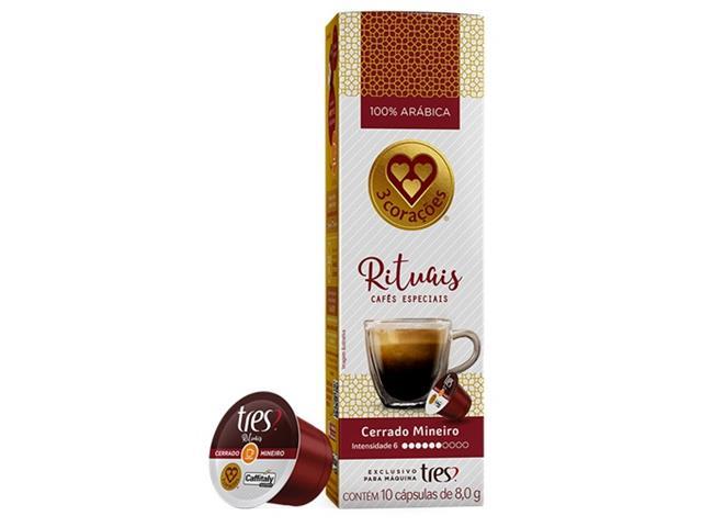 20 Cápsulas Três Corações Café Espresso Rituais Cerrado Mineiro - 1