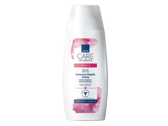 Sabonete Líquido Íntimo Avon Care Intimate Gentle 125ml