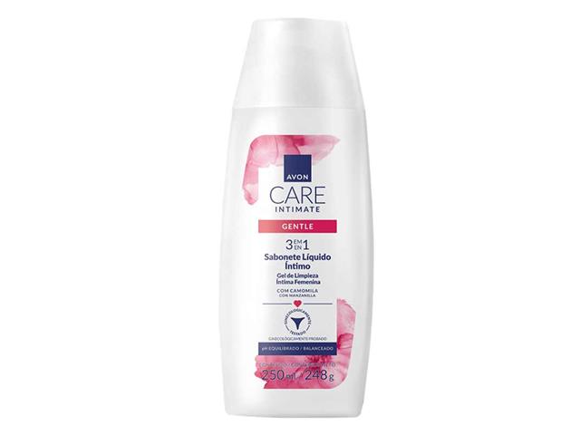 Sabonete Líquido Íntimo Avon Care Intimate Gentle 250ml
