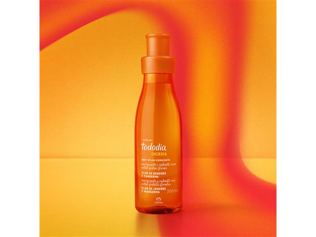 Body Splash Natura Tododia Flor de Gengibre e Tangerina Feminino 200ml - 1