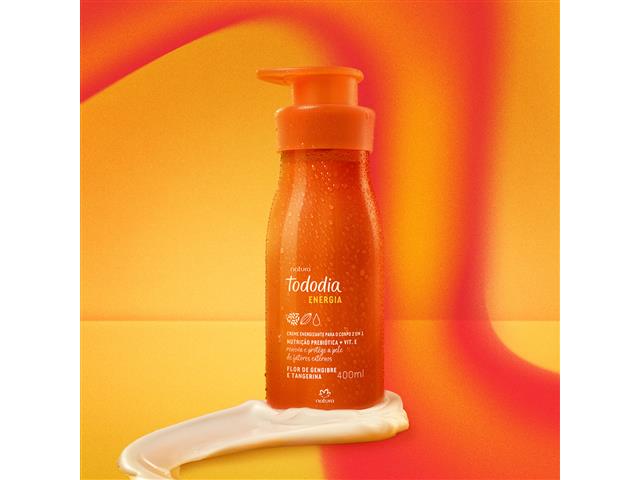 Creme Energizante Corporal 2 em 1 Natura Tododia Energia 400ml - 1
