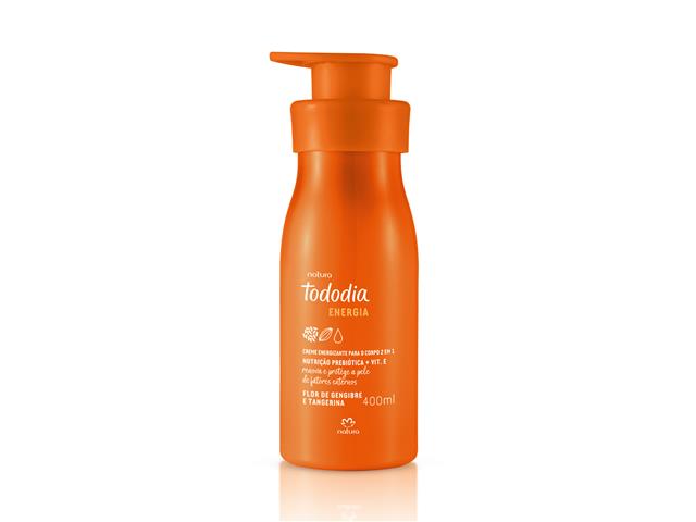 Creme Energizante Corporal 2 em 1 Natura Tododia Energia 400ml