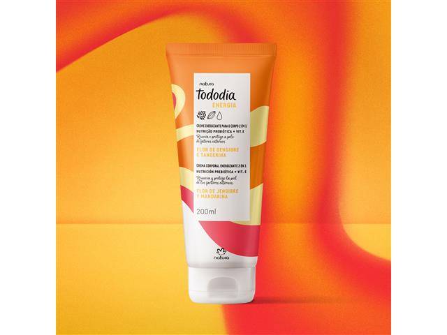 Creme Energizante Corporal 2 em 1 Natura Tododia Energia 200ml - 1