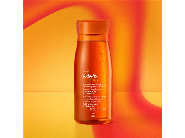 Gel de Banho Energizante para o Corpo Natura Tododia Energia 300ml - 1