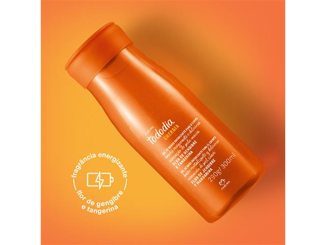 Gel de Banho Energizante para o Corpo Natura Tododia Energia 300ml - 2