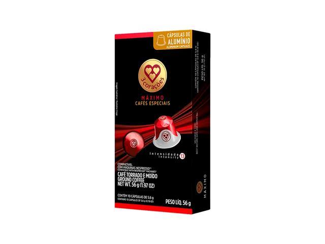 Combo 20 Cápsulas Café Nespresso 3 Corações Máximo Cafés Especiais - 1