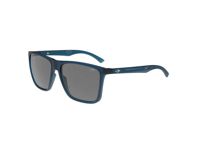 Óculos de Sol Mormaii Hawaii Magnetic Azul Esc Transl Fosco/L Cinza