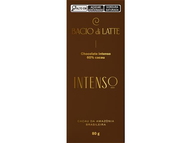Chocolate Bacio di Latte Intenso 80g