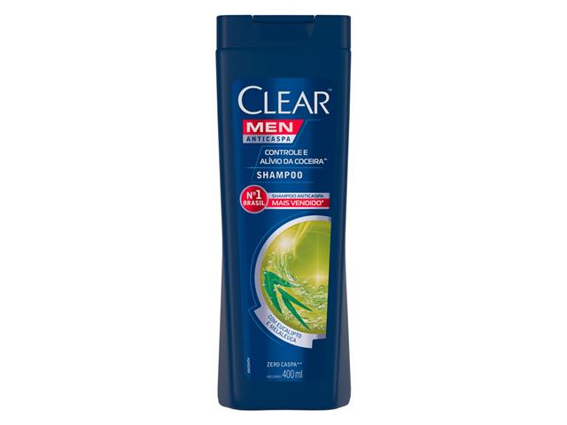 Shampoo Anticaspa Clear Men Controle e Alívio ...