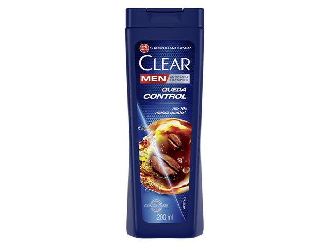 Shampoo Anticaspa Clear Men Queda Control 200m...